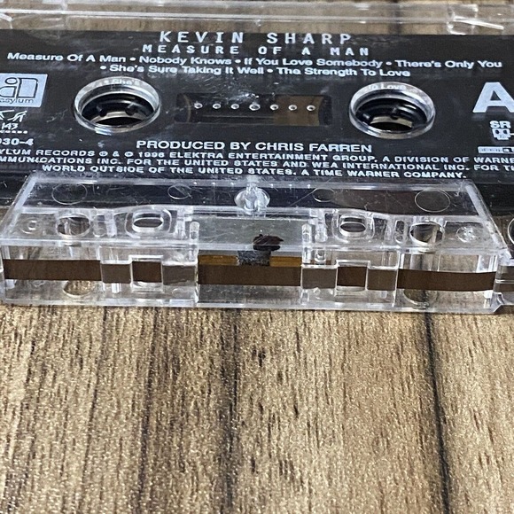 Measure of a Man by Kevin Sharp (Cassette, Sep-1996, Asylum) - Picture 7 of 9